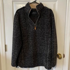 Sherpa pullover jacket - Simply Southern